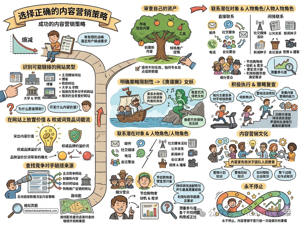 选择正确的内容营销策略