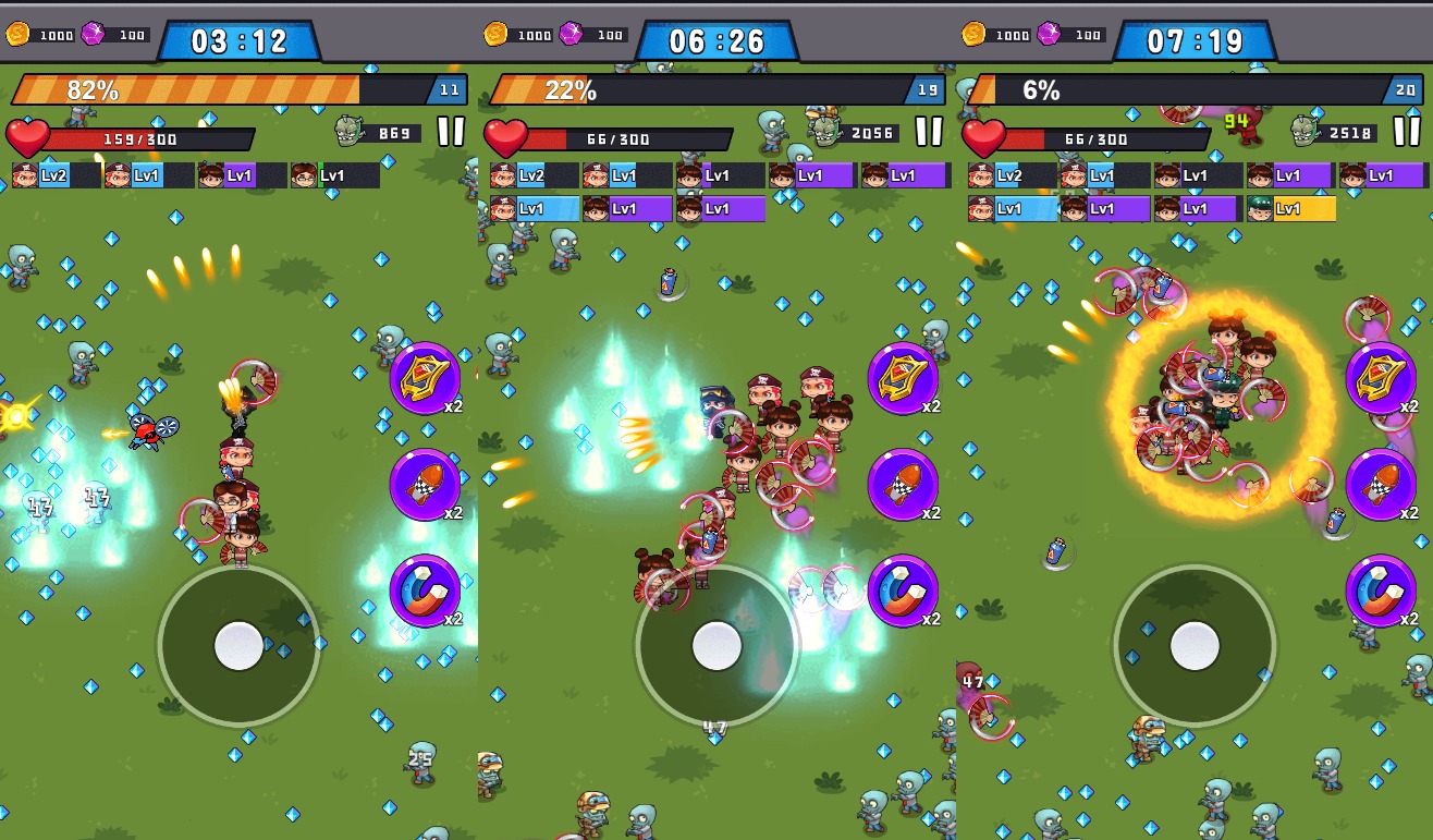 特警大战僵尸网页割草解压linux部署演示