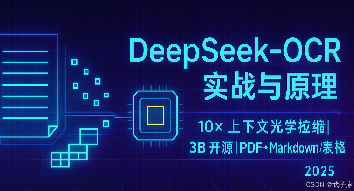 AI研究-112 DeepSeek-OCR 发展背景 走红原因 新型任务与潜在研究方向 详细分析 附最小运行测试