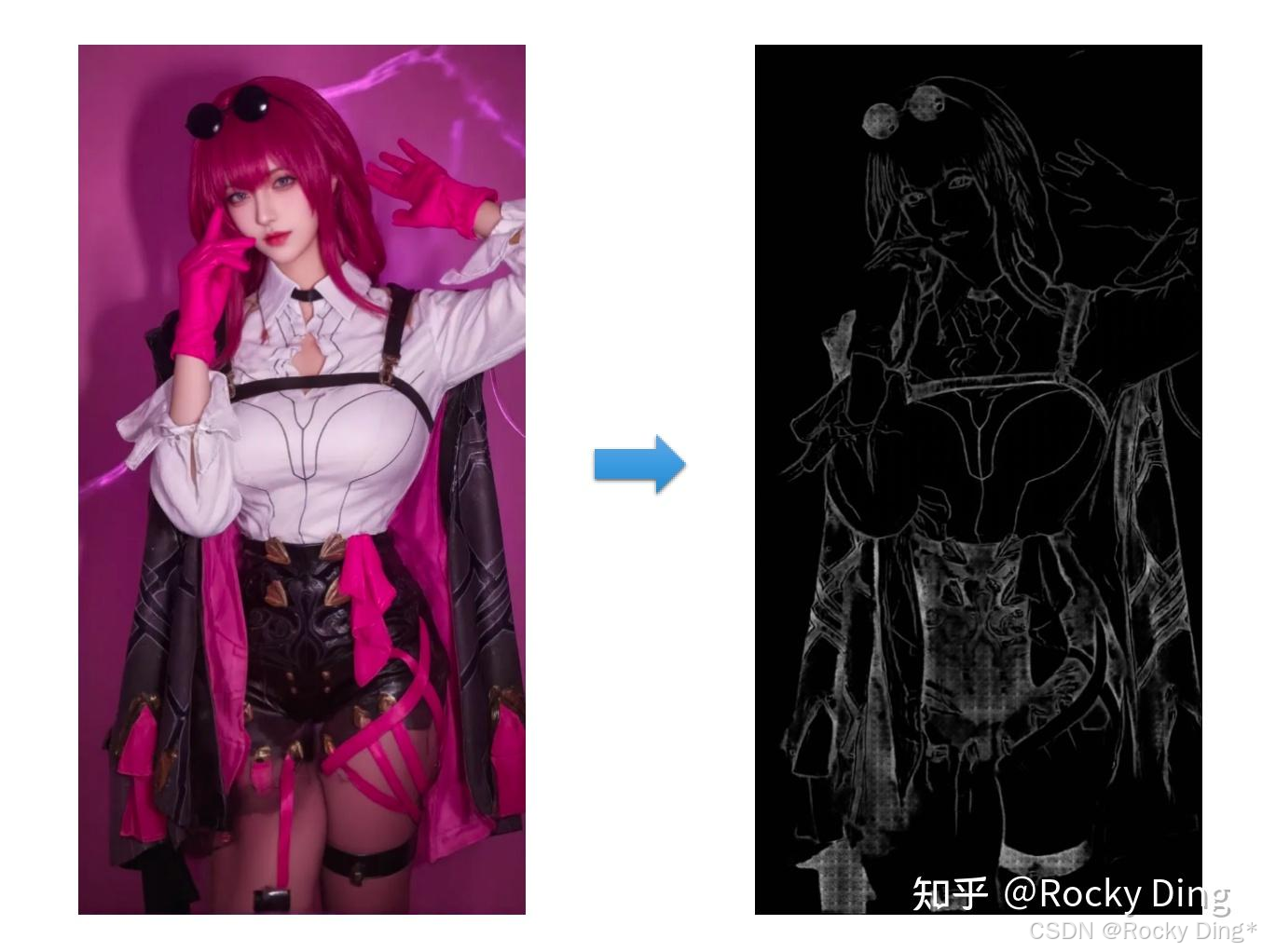 lineart_anime预处理效果