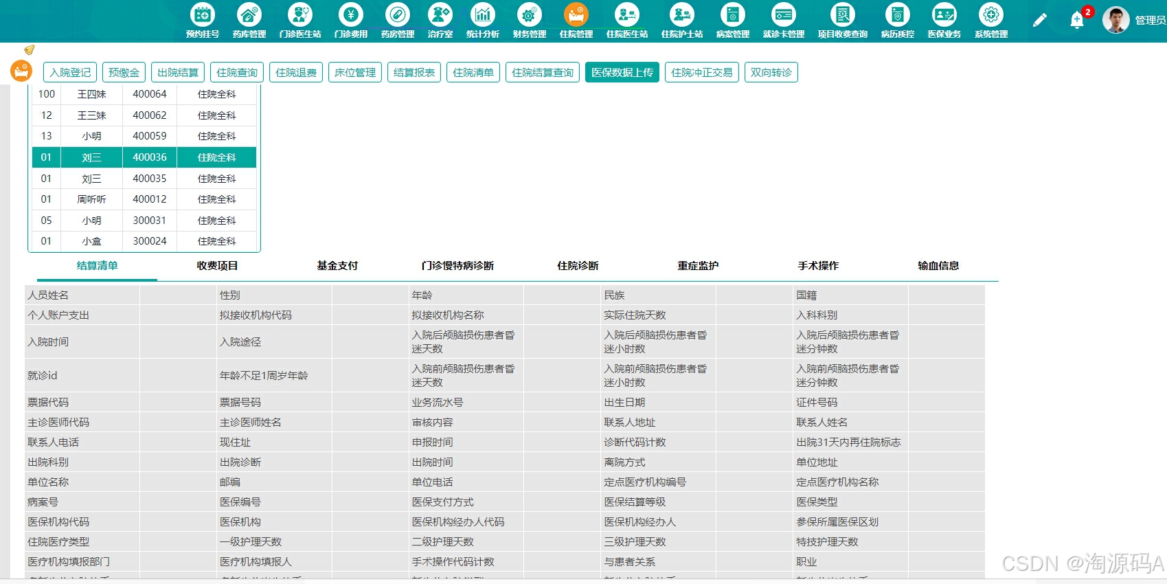 JavaScript医院信息系统源码,云HIS源码,遵循服务化、模块化原则开发_医院his源码-CSDN博客