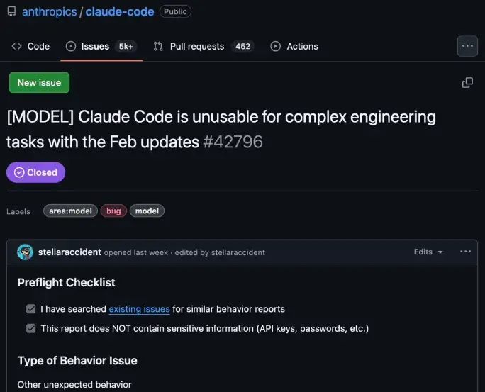 2026年Claude降智再被实锤!推理能力严重下滑,用户连夜跑路 Codex