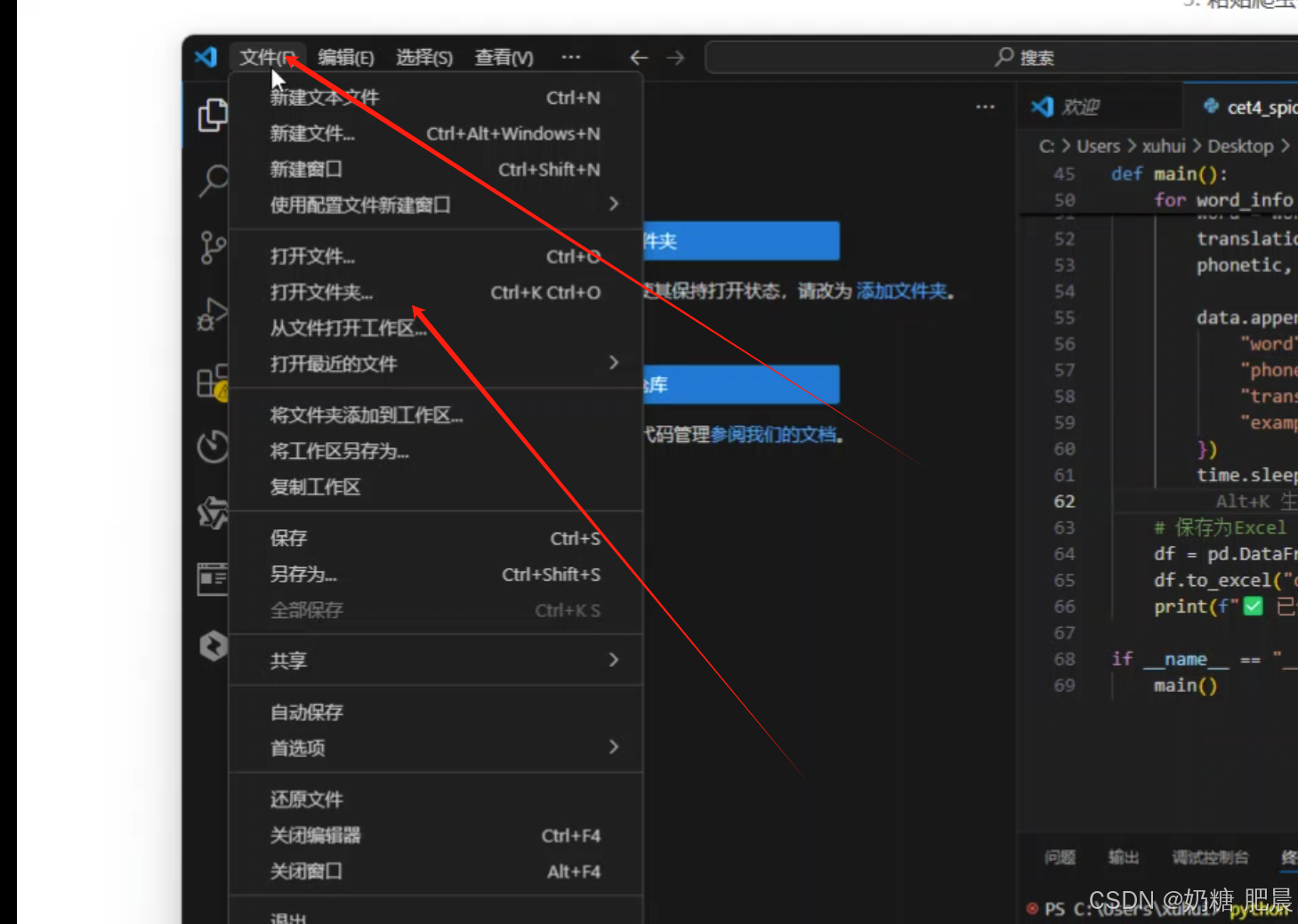 超级简单保姆级教程|在VScode运行Python代码_vscode怎么运行代码python-CSDN博客