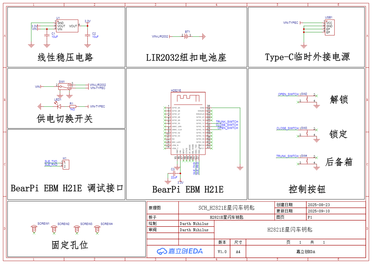 SCH_H2821E星闪车钥匙