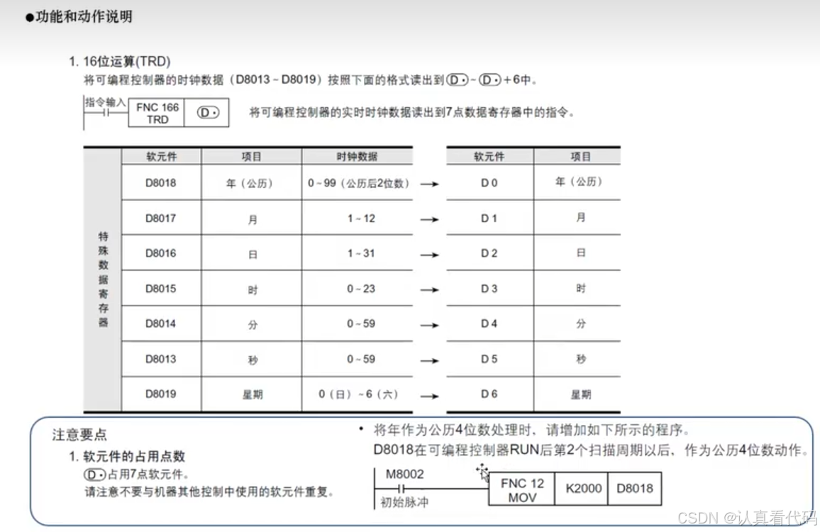 三菱FX3U系列PLC编程学习笔记