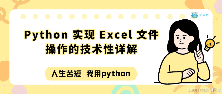 Python 实现 Excel 文件操作的技术性详解