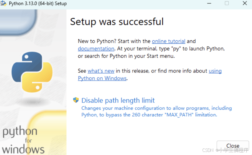 python3.13.0安装教程
