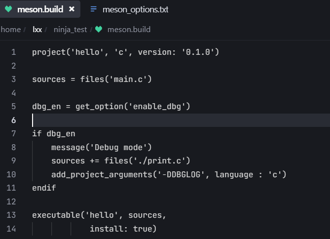 Linux Meson Meson和Ninja的最简单使用_meson ninja-CSDN博客