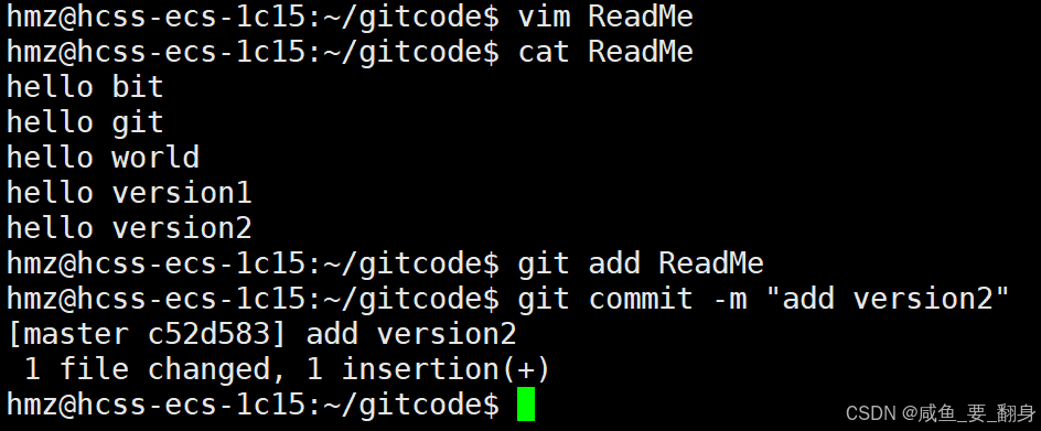 Git 版本回退_git 回退-CSDN博客