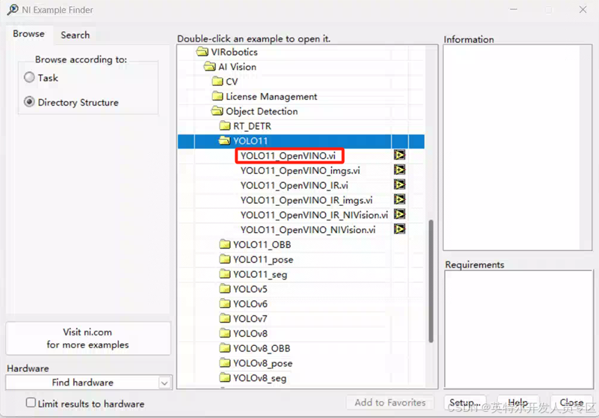 LabVIEW +YOLO11 在intel AIPC上完成目标检测(含CPU/GPU/NPU实测效果)_labview yolo11-CSDN博客