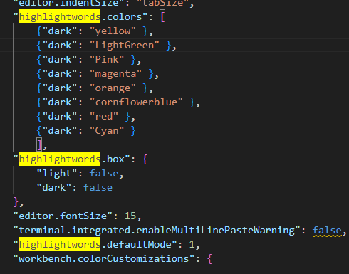 vscode利用highlight-words设置F8快捷键高亮_vscode高亮快捷键