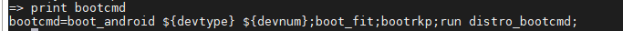 bootcmd 默认值
