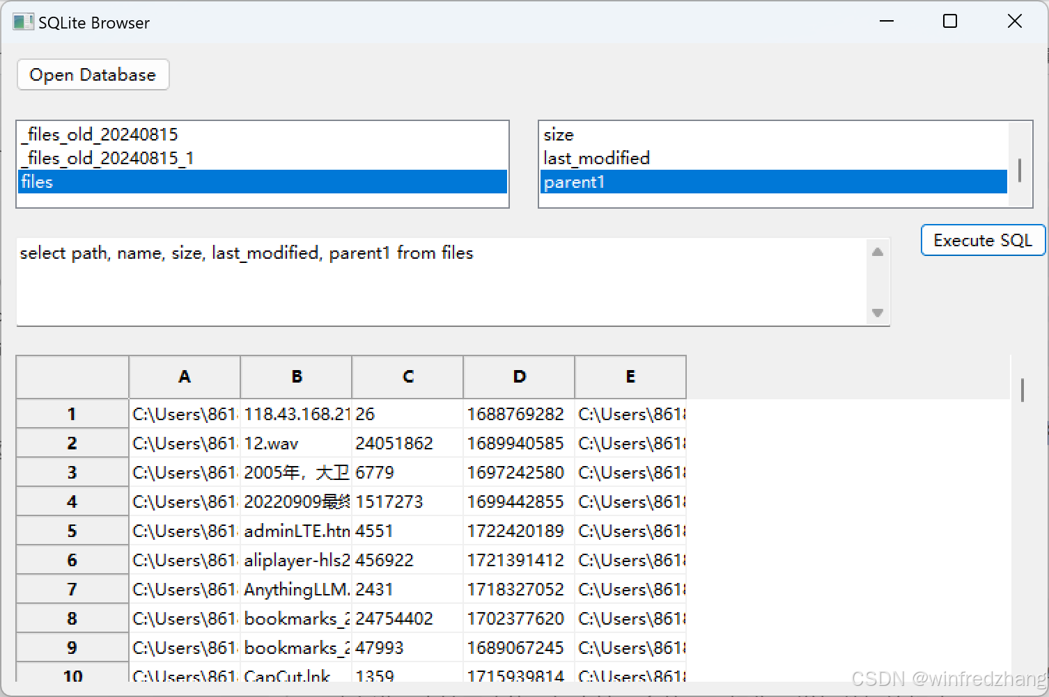 使用 Python和 SQLite 打造一个简单的数据库浏览器