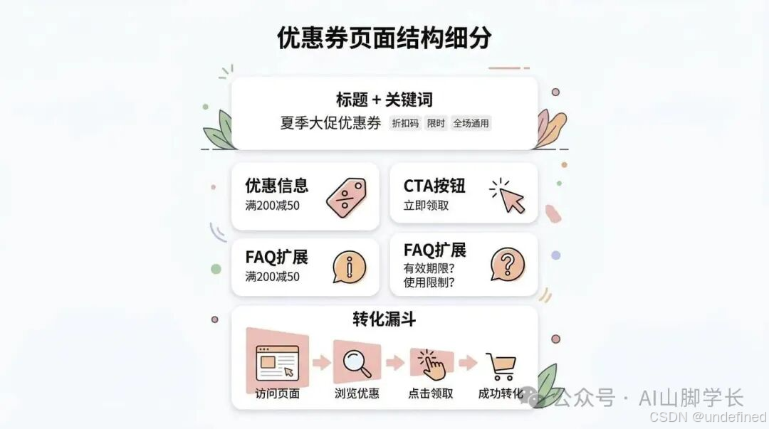 优惠码页面结构拆解