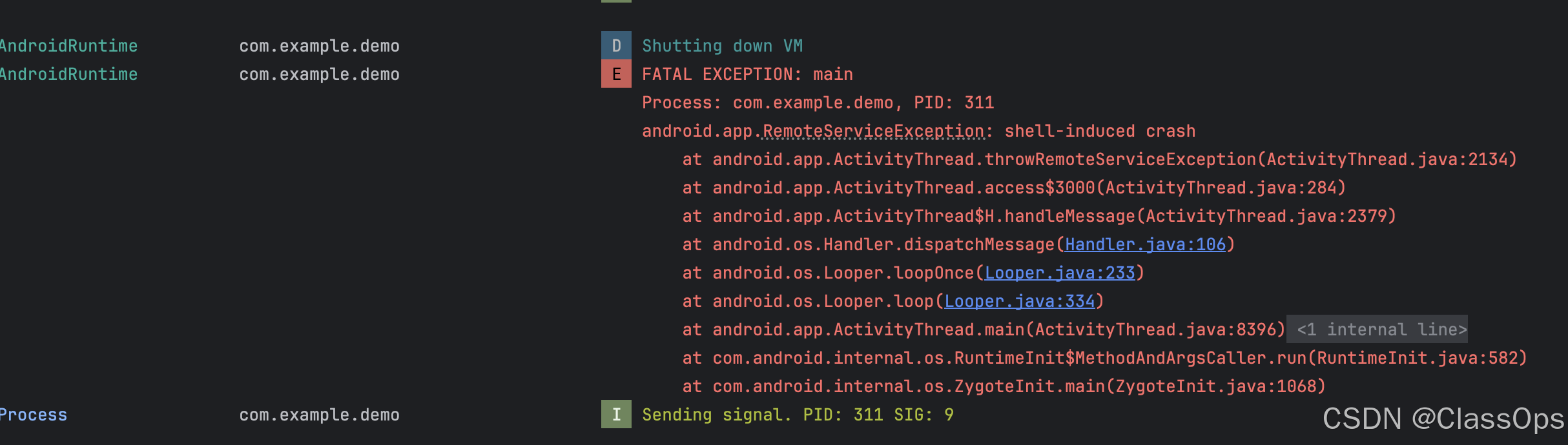 Crash-application