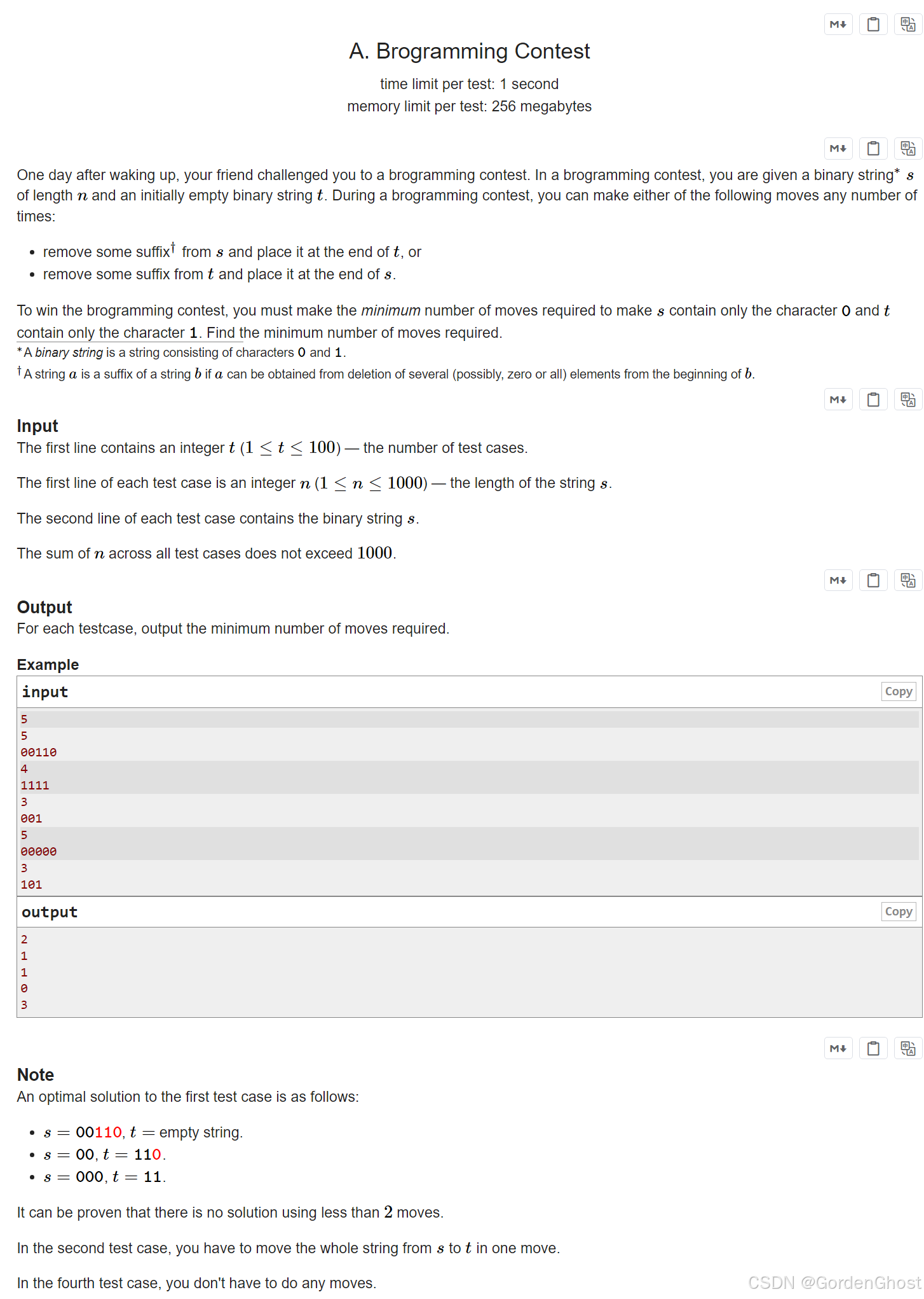Brogramming Contest（Round 1005）-CSDN博客