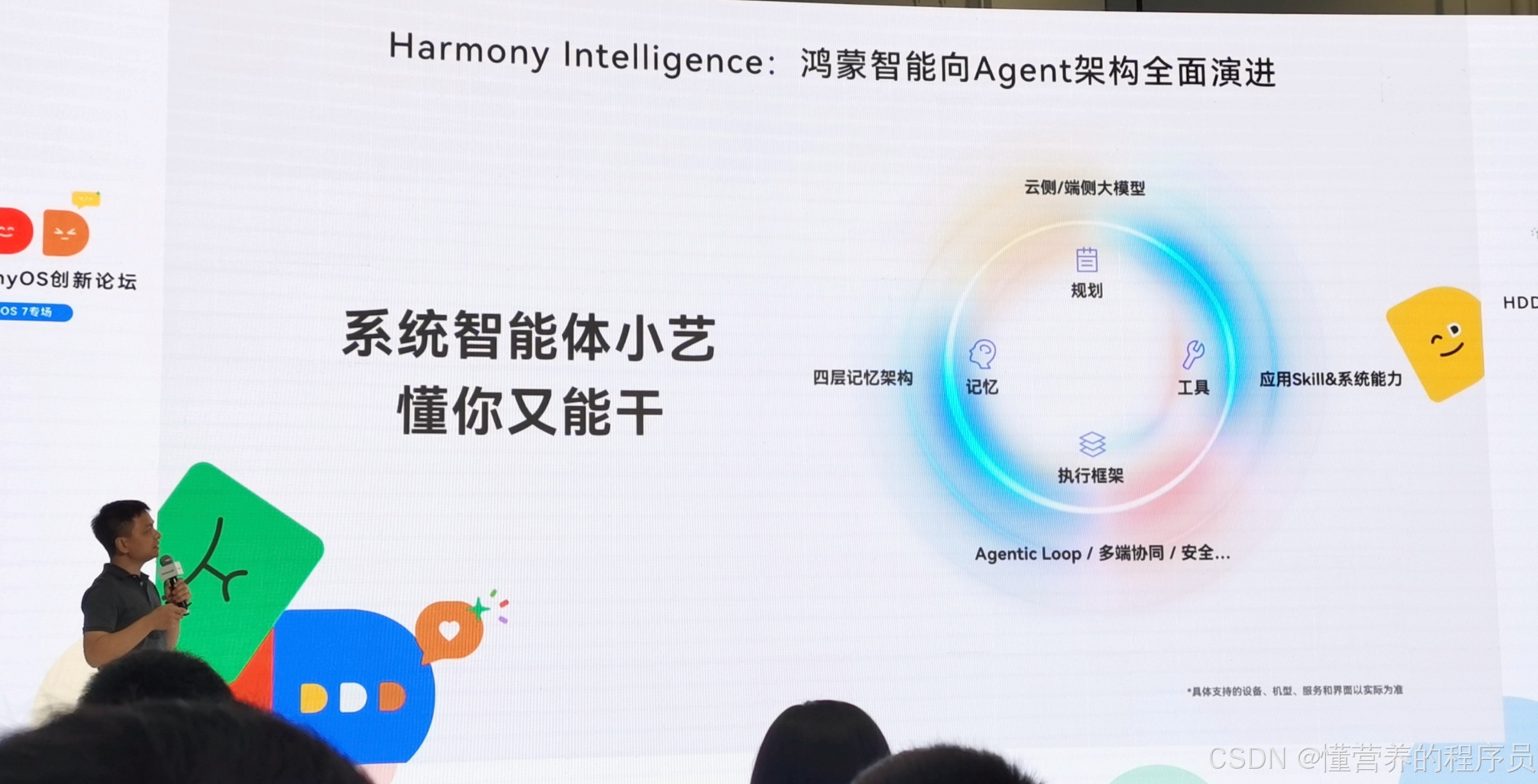 鸿蒙智能向 Agent 架构演进：规划、工具、记忆、执行框架