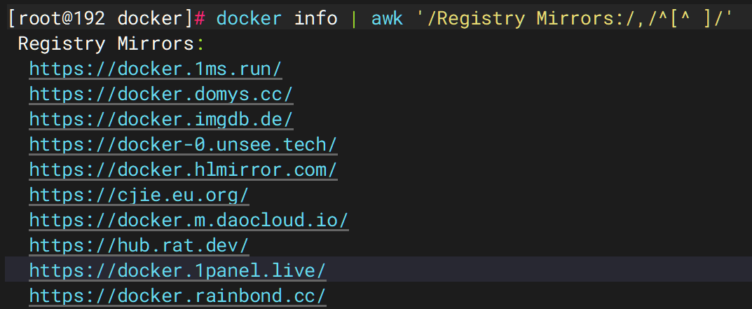 Docker配置了daemon镜像源但未生效仍然走https://registry-1.docker.io/v2/解决方案_daemon.json配置不生效
