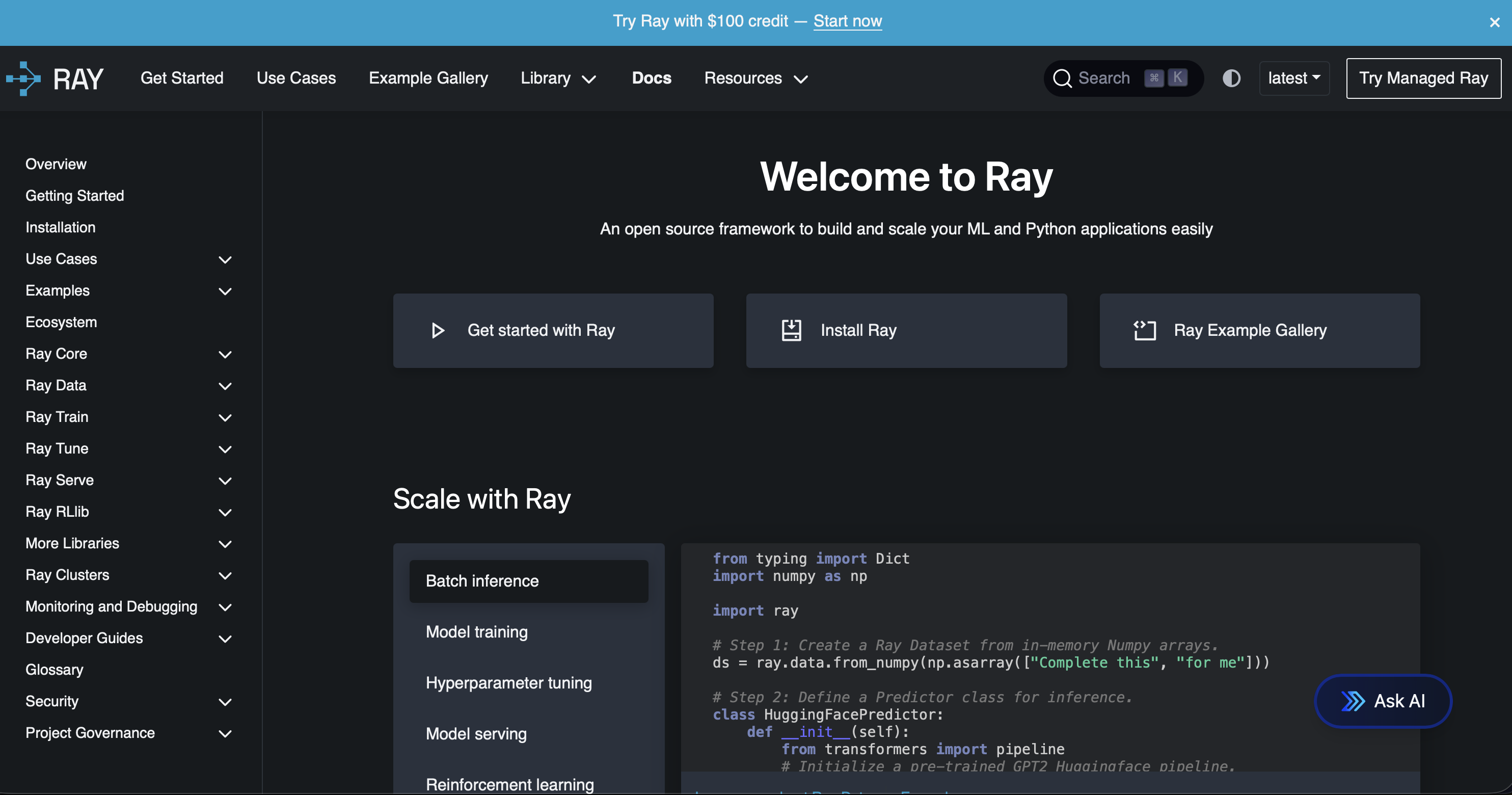 【Ray】分布式计算框架深度解析：从入门到实践_ray 核心架构与原理-CSDN博客