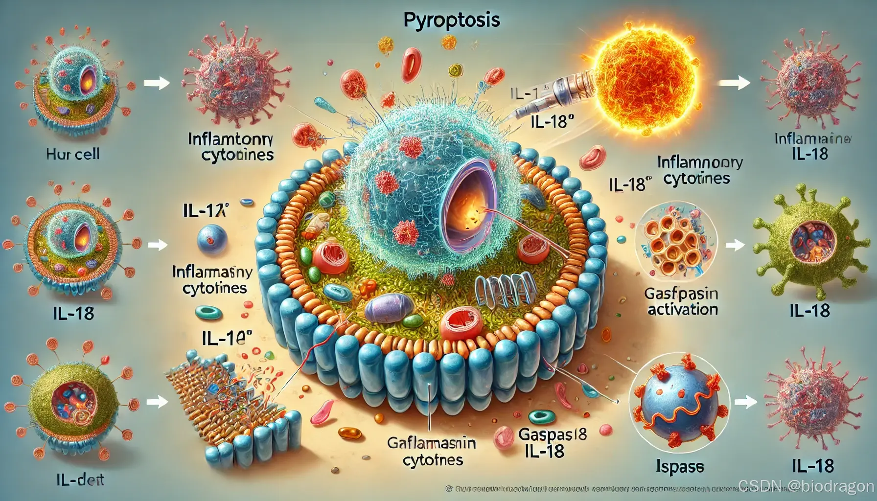 “细胞焦亡”:一种带火生命科学研究的“炎症性自毁”!_pyrotosis-CSDN博客
