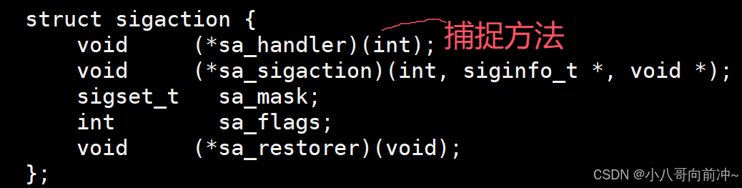 linux信号的捕捉