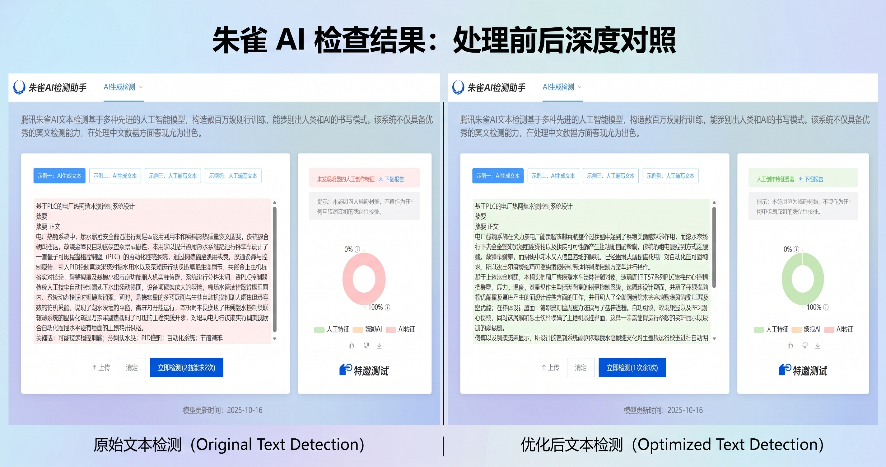 Zhuque detection