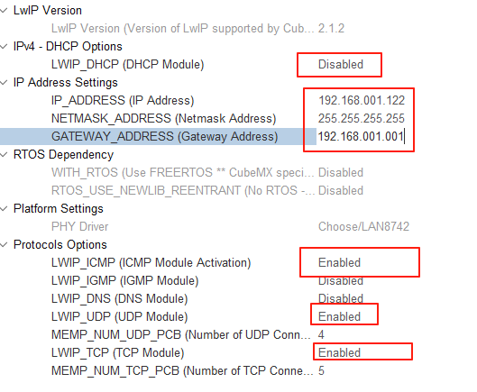 STM32 HAL库 以太网 LWIP_stm32 以太网