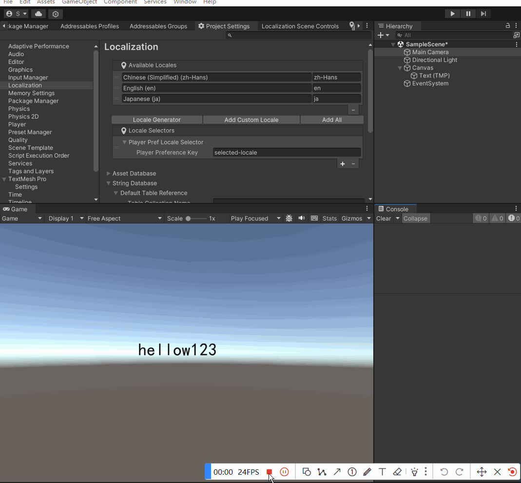 Unity之（多语言）Localization本地化工具_unity localization
