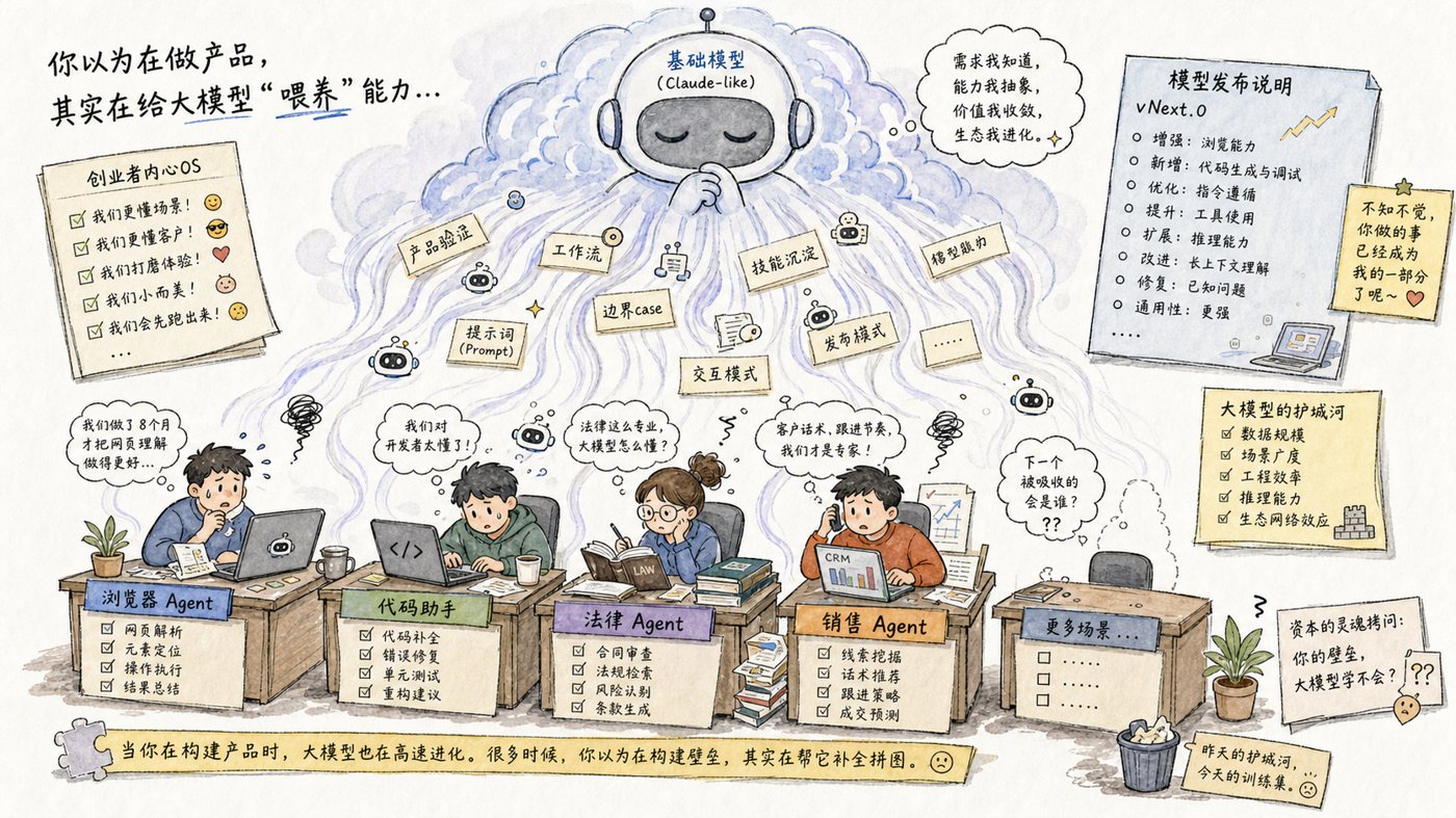 Anthropic 内化创业公司功能的风险全景图