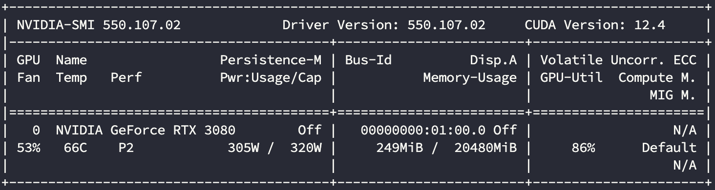 3080-16C-显卡使用情况