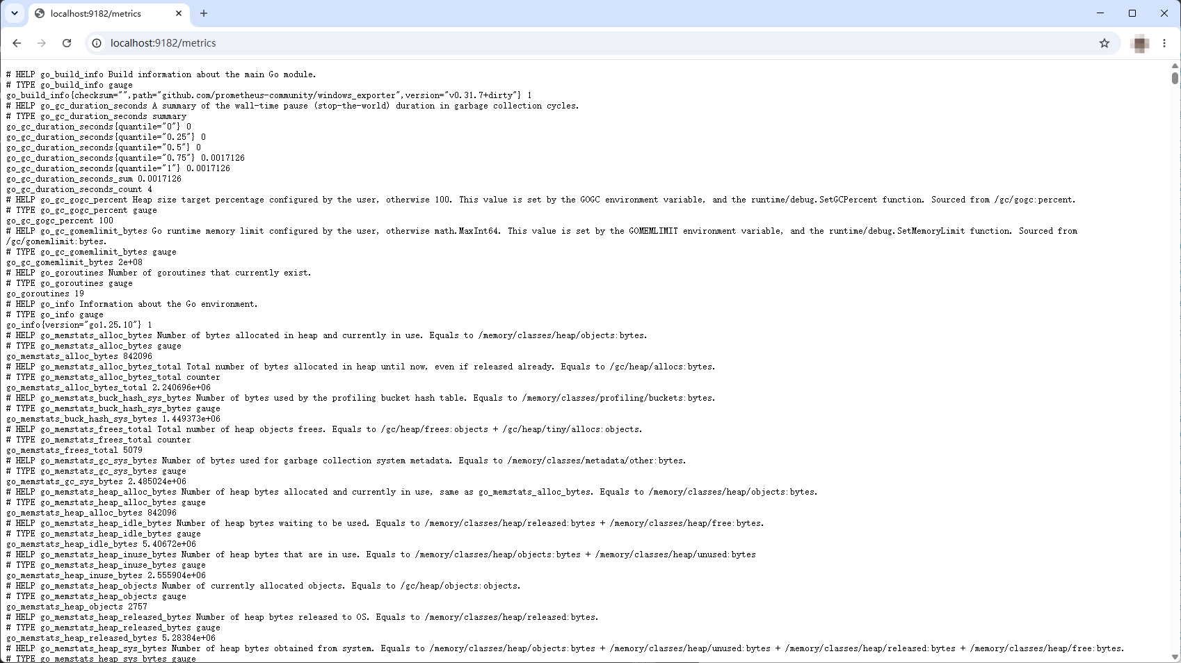 metrics_in_windows