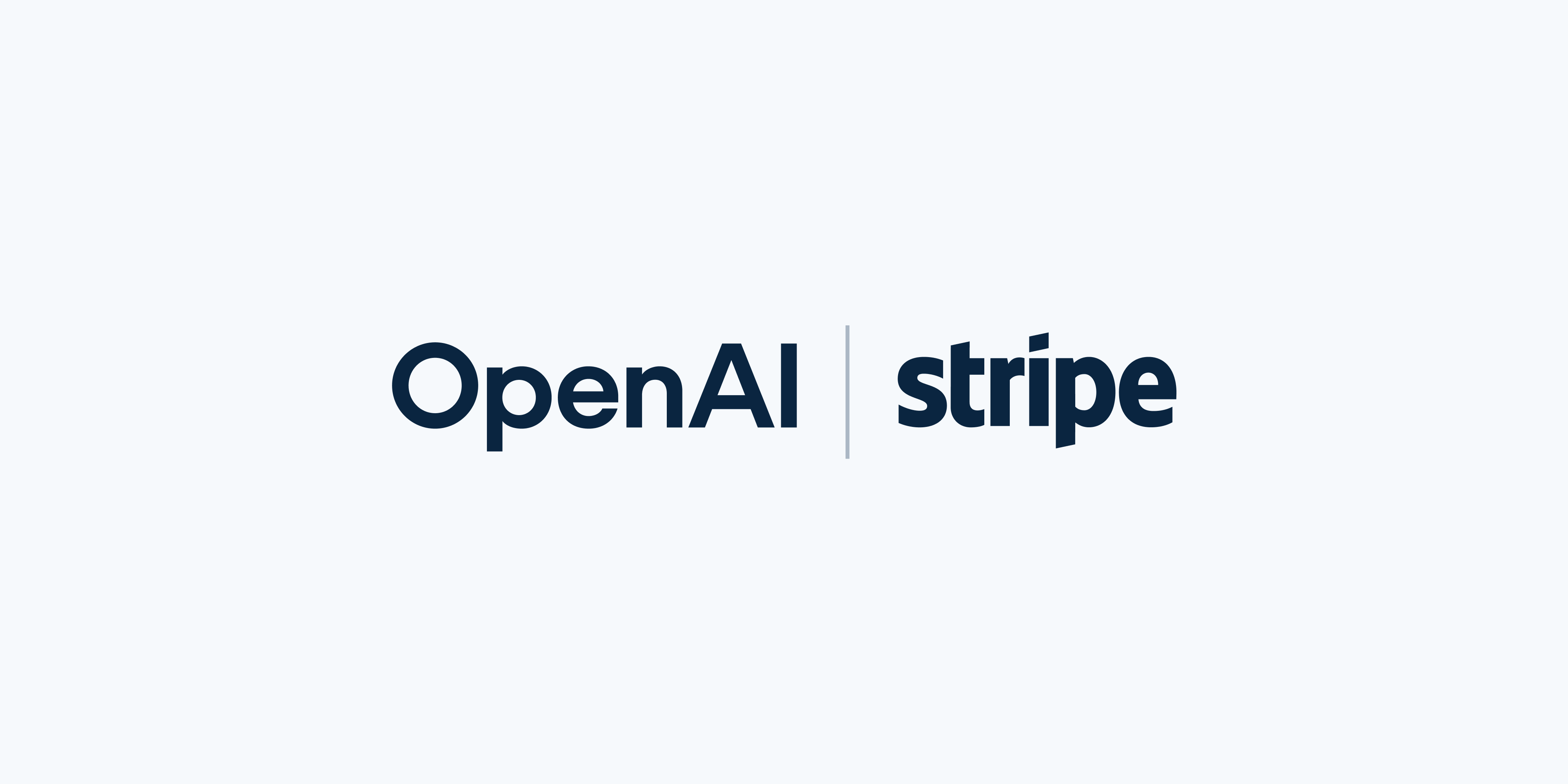 OpenAI 与 Stripe 官方发布图