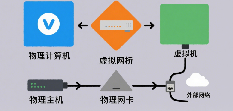 Linux(二)——VMware三种网络模式（桥接、NAT、仅主机）详解与配置指南_vmware仅主机模式-CSDN博客