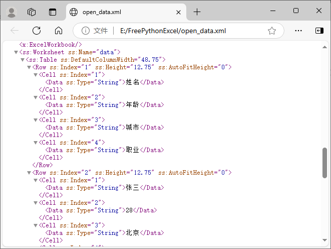 CSV转OpenXML