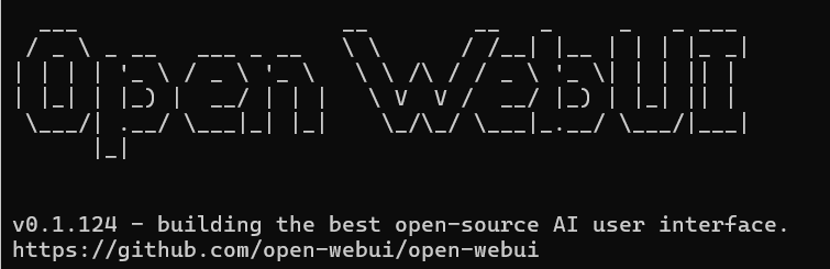 通过docker安装open-webui_docker 安装 openwebui