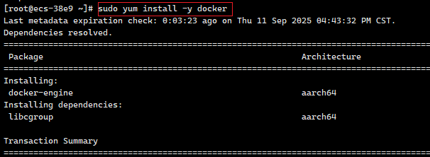 安装Docker