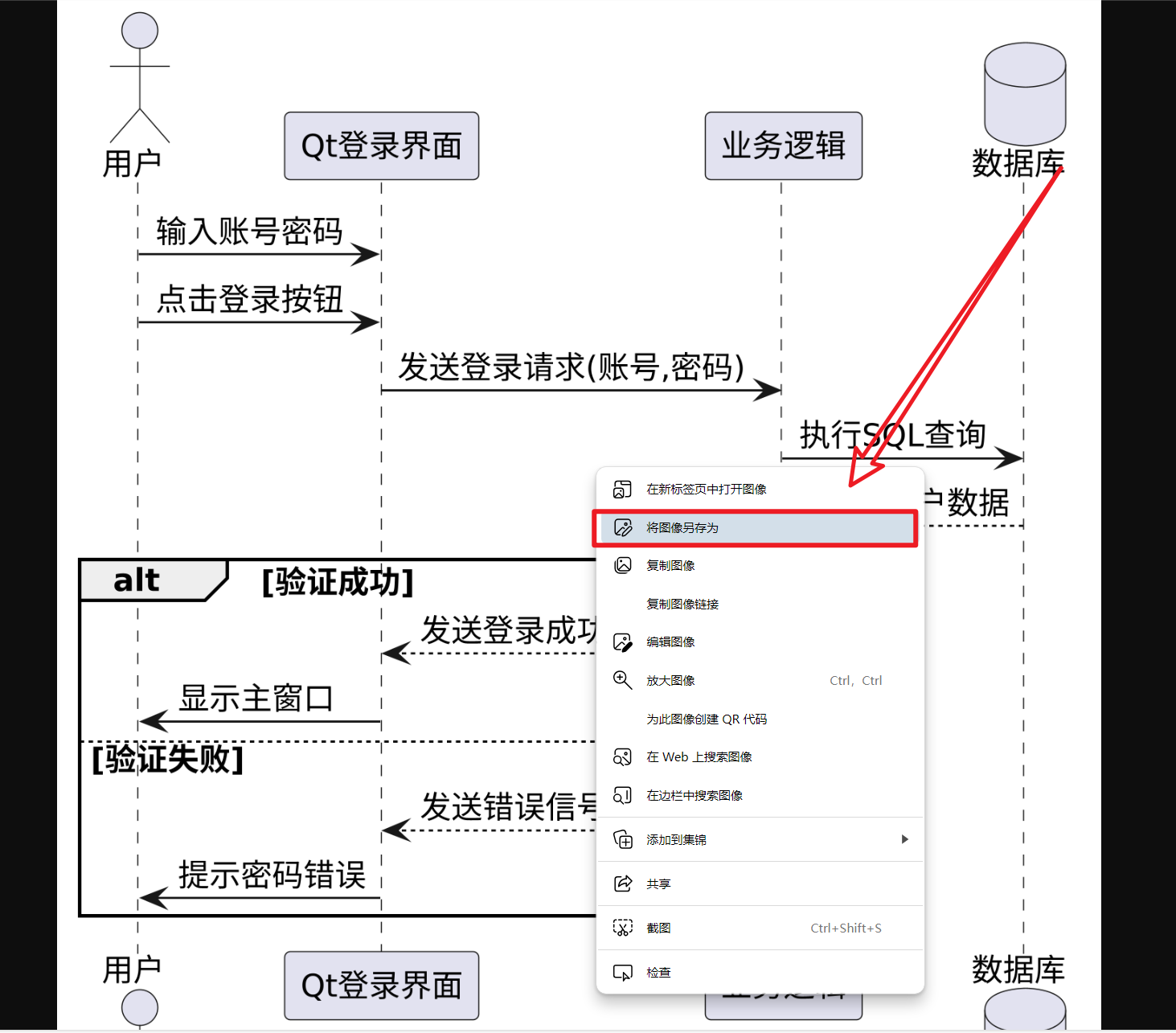 用AI生成高清时序图（图文教程）使用PlantUML在线编辑器