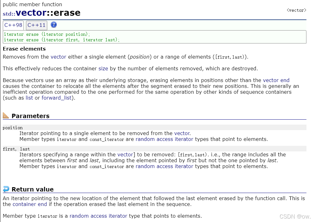 vector类的介绍及使用_vector类型-CSDN博客