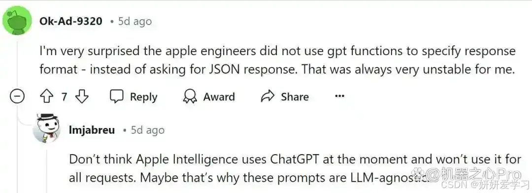 JSON处理提示词_Apple Intelligence 提示词_泄露的 AI 指令
