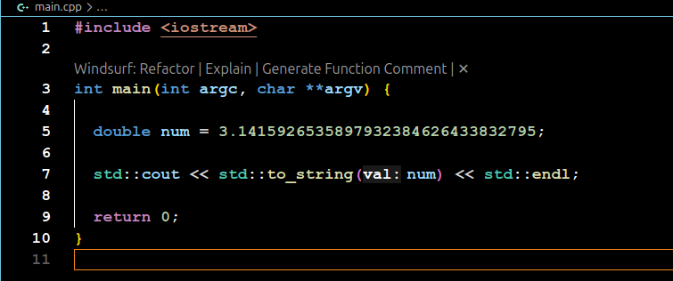 现代c++双精度浮点型double转string并控制精度_c++ double转string-CSDN博客