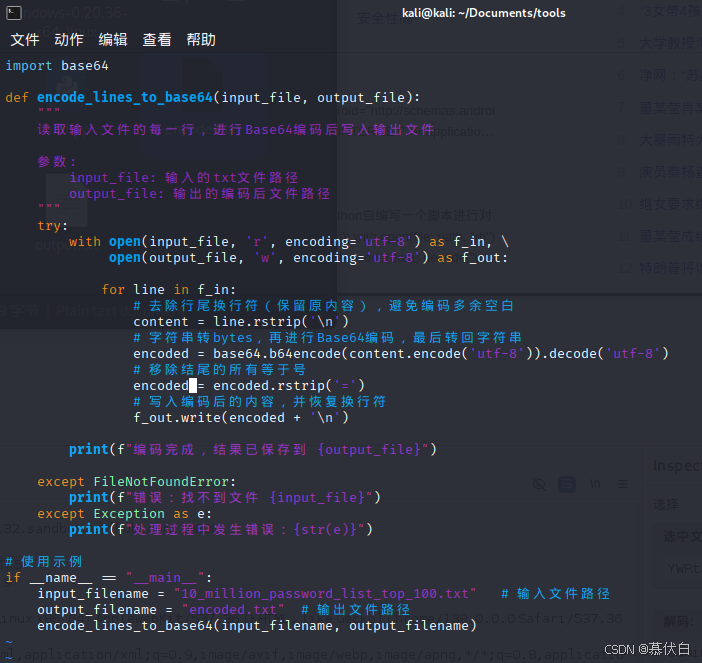 base64python