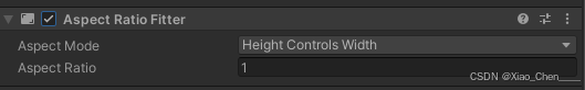 Unity 组件学习记录：Aspect Ratio Fitter
