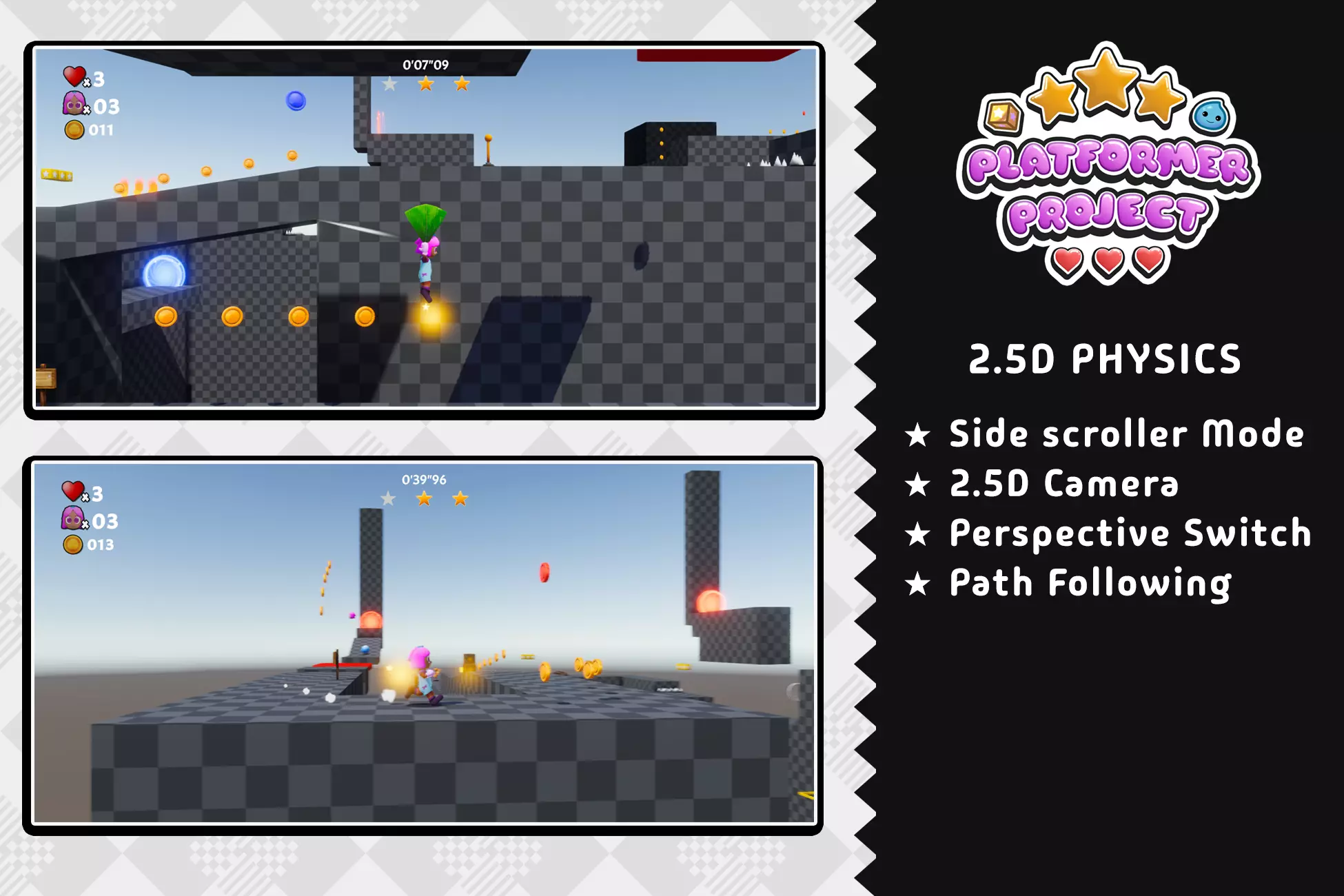 Unity Blog Platformer Unity平台跳跃游戏开发利器:Platformer Project 技术架构深度解析_platformer project - 3d & 2 ...
