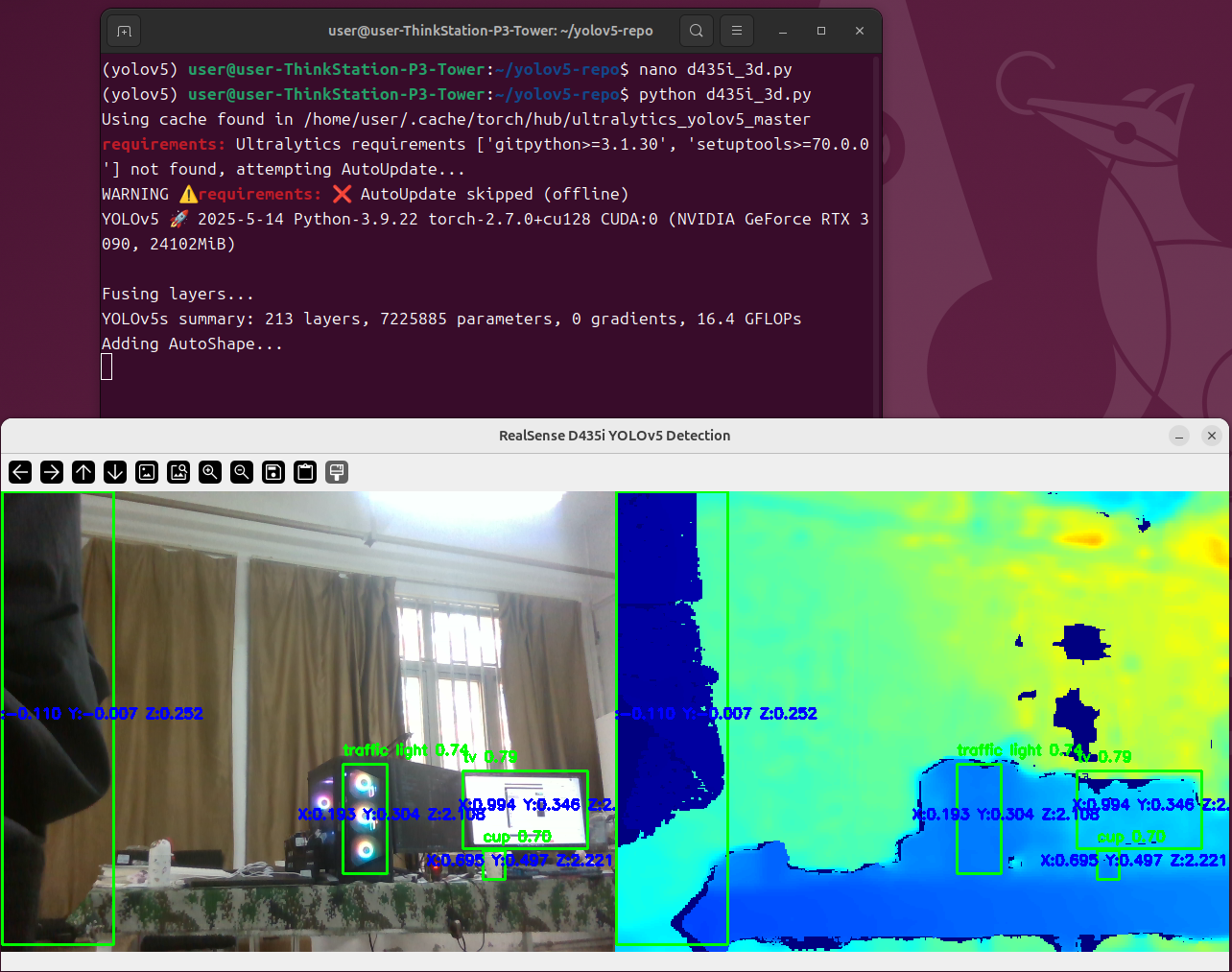 Python调用D435i使用教程_realsense d435i python