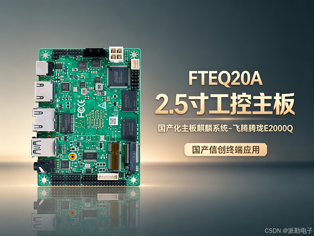 FTEQ20A 2.5 寸嵌入式工业主板