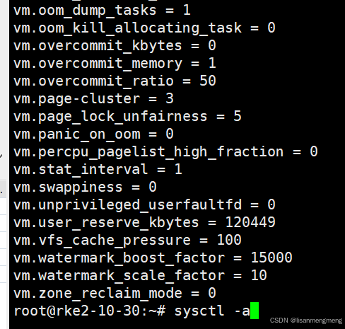 Sysctl Tuning sysctl 命令介绍和使用案例_sysctl -w-CSDN博客