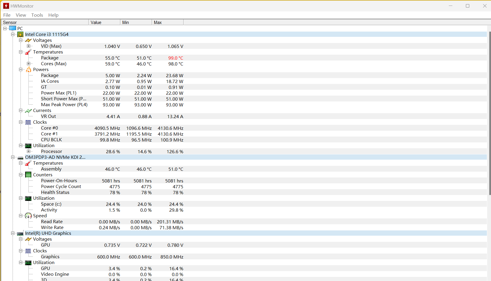 如何查看Windows系统CPU温度+风扇转速_windows查看风扇转速-CSDN博客