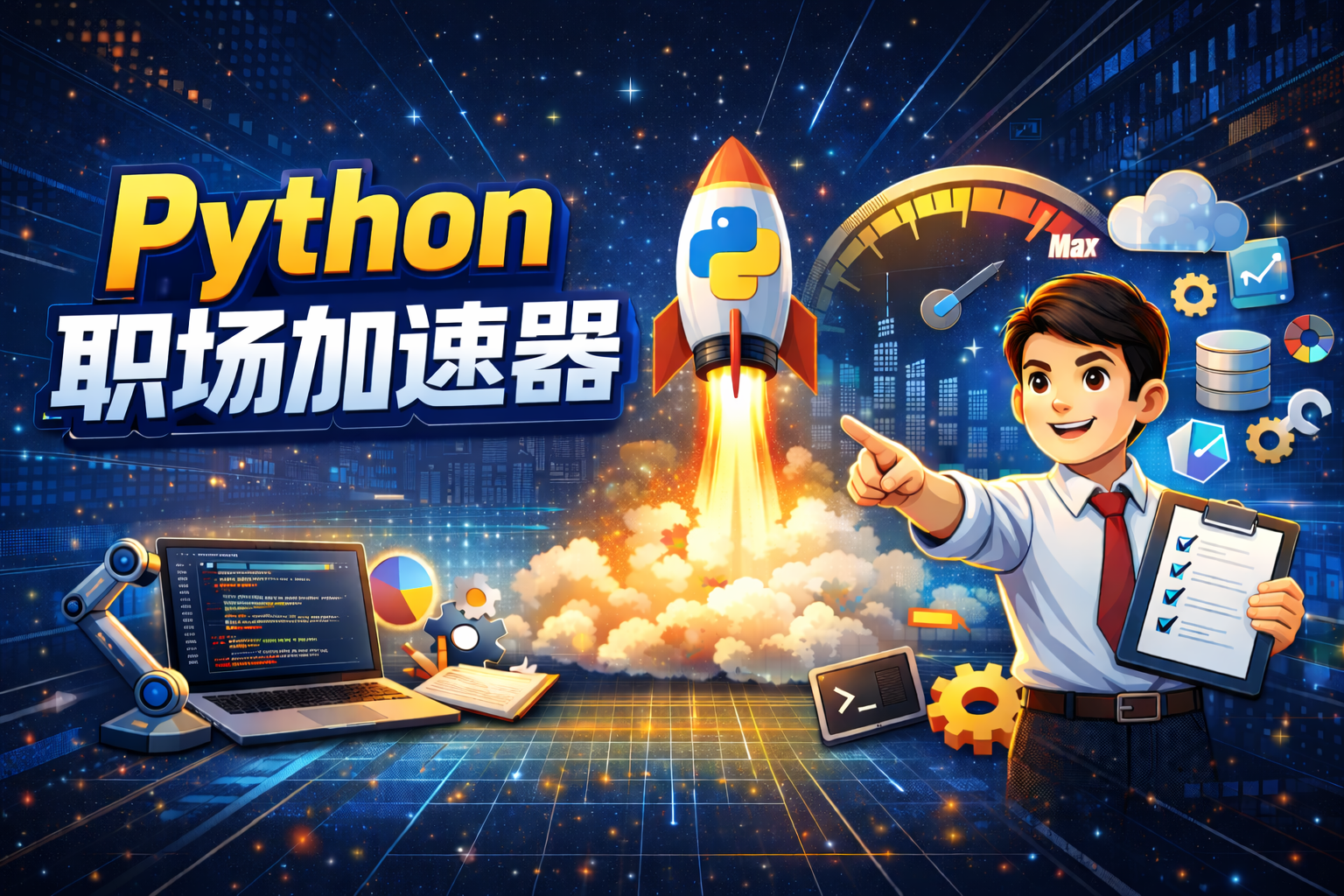 Python职场加速器专栏头图