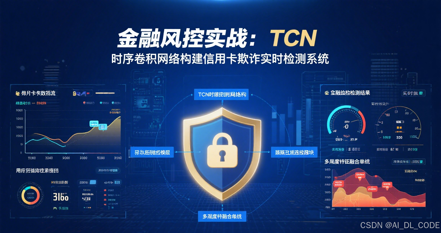 【人工智能之深度学习】18. 金融风控实战:TCN时序卷积网络构建信用卡欺诈实时检测系统