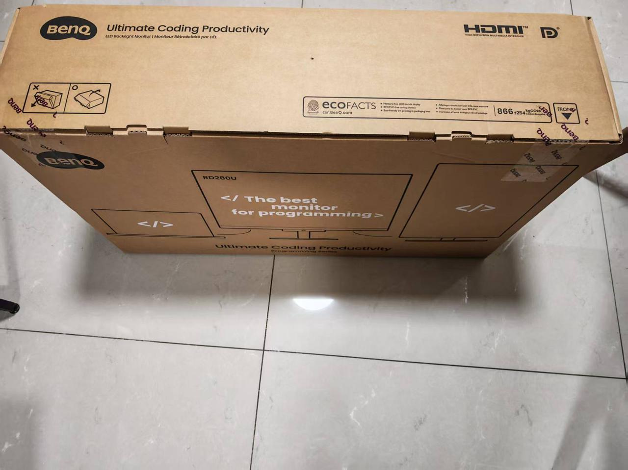 让程序员编程效率起飞利器 - 明基RD280U专业编程显示器_display pilot 下载
